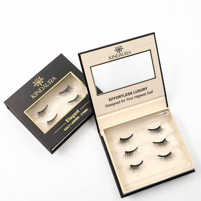 Half Lashes -  Elegant - Wing Liner Effect